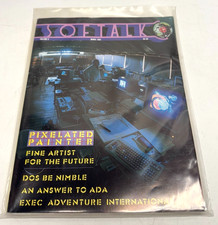 Vintage  Softalk Magazine, March 1983, for Apple II II+ IIe IIc IIgs picture