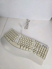 Microsoft Natural Keyboard Elite X03-51764 Ergonomic Wired Keyboard PS/2 Tested  picture