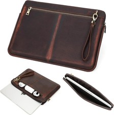 Top Grain Leather 15.4