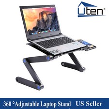 360° Adjustable Foldable Laptop Stand Table Sofa Bed Tray Notebook Computer Desk picture