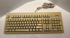 Vintage Compaq RT6656TW PS/2 Wired Keyboard Model 235212-101 (Tested & Working) picture