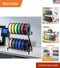 Z-shaped 2 Tiers 3D Printer Filament Storage Rack Desktop,3D Printer Filament... picture