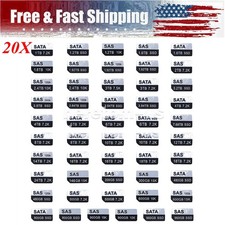 20X KG1CH F238F 8FKXC G176J Tray Caddy Adhesive Stickers Labels FOR DELL G13 G12 picture