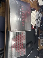 GMK BURGUNDY R3 + Hangul Base Kit picture