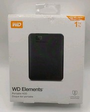 WD 1TB Elements Portable External Hard Drive for Windows Mac WDBUZG0010BBK-WESN picture