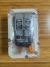 BC-21e Genuine Canon Black, Cyan Magenta Yellow Ink Cartridges  - Original picture