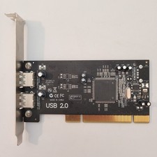 Adaptec AUA-2000C USB 2.0 PCI Controller Card 2-Port 2217600-R High Speed picture