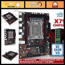 X79 Motherboard Kit with Intel Xeon E5 2630 V2 CPU, 16GB DDR3 ECC RAM, M.2 NVME picture