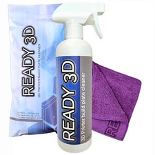 READY 3D Printer Build Plate Cleaner, Non-Toxic, No Odor, Formulated for Read picture
