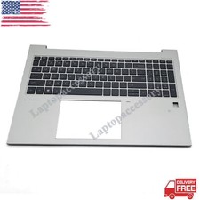 New For HP EliteBook 860 865 G9 G10 Palmrest Backlit Keyboard N08145-001 Silver picture