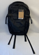 North Face Laptop Backpack Black Fall Line - Has Wells Fargo Embroidered NWT New picture