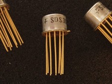 Qty 2: Rare Historic Fairchild SDS307 Flip Flop Integrated Circuit Vintage 60’s picture