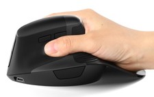 Seenda MOE302 Vertical Ergonomic Mouse with Palm Rest, Rechargeable Black picture