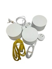 Google Nest GJ2CQ GA02434-US Whole Home Wi-Fi System 3 Pack With Power Cords picture