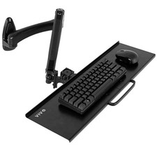 VIVO Sit-Stand 24 Inch Pneumatic Spring Keyboard and Tray Wall Mount, Counter... picture