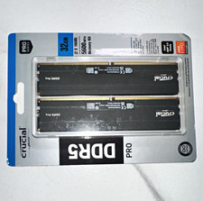 Crucial DDR5 Pro 32GB (2x16GB) DDR5-5600 UDIMM AMD EXPO CP2K16G56C46UB picture