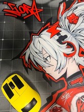 WALLHACK SP-004 Drift Sora Glass Mouse Pad Used Very Good Condition from Japan picture
