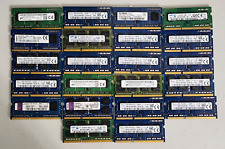 Lot of 22 Pcs 4Gb (22x 4GB = 88GB) Assorted DDR3 Laptop Ram Modules picture