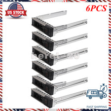6PCS For Dell PowerEdge R640 R740 R740xd SAS SATA 3.5