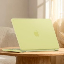 Matte Finish Case for MacBook Neo 13 inch 2026 Model A3404, Citrus Clear picture