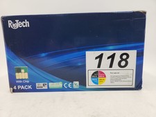 NEW RitoTech 118 Toner Cartridge 4-Pk Black, Cyan, Magenta, Yellow w/Chip picture