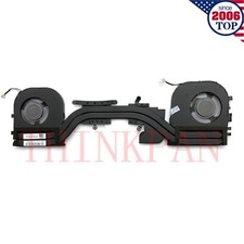 New CPU+GPU Cooling Fan Heatsink for Thinkpad X1 Extreme (P1) 2nd Gen 02XR044 picture