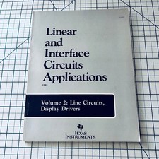 Texas Instruments Linear and Interface Circuits Applications Manual 1985 Vo; 2 picture