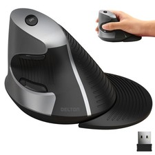 S22 Vertical Wireless Mouse, Ergonomic Design, 2.4G USB Dongle picture