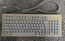 Vintage NCD N-97 Hi-Tek Linear White Space Invader Keyboard picture