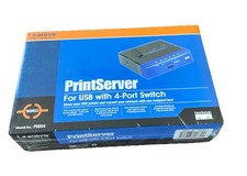 Brand New Cisco Linksys PSUS4 USB Print Server 4-Port Switch( 745883557790) New picture