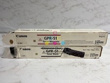 2 Open Genuine Canon imageRUNNER ADV C250,C255,C350,C355 GPR-51 MK Toners picture