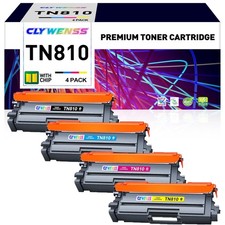 ** NEW Brother Toner | TN810 / TN810XL | Black / Color | Compatible | 4-Pack picture