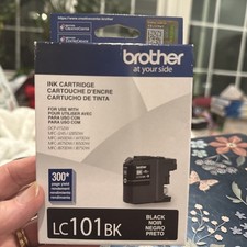 Brother LC101BK Black Ink Cartridge EXP 2024 BRAND NEW picture