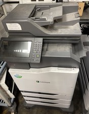 Lexmark CX825dtfe Color Copier w/ Network Scan Copy Fax 42K0042 See Pictures picture