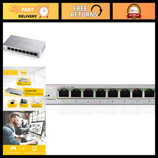 8-Port Web-Managed Ethernet Switch | Gigabit Network Hub | Fast & Reliable Conne picture