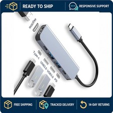USB C Hub to 4K HDMI USB 3.0 2.0 Type C PD Charging Dock for MacBook iPad picture