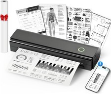 N80 Portable Bluetooth Printer: Rechargeable & Perfect for On-the-Go Printing picture