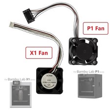Extruder Hotend Cooling Fan For Bambu Lab X1 X1C X1E P1P P1S 3D Printer lot picture