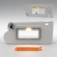 Sun Visor with Vanity Light Compatible with 2013 2014 2015 2016 2017 2018 Nissan picture
