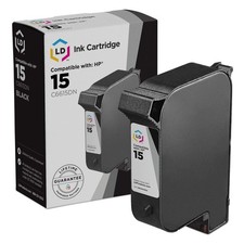 LD Replacement Replacement for HP 15 / C6615DN Black Ink Cartridge picture