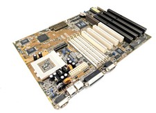 Untested ASUS P/I-XP55T2P4 REV 3.0 Motherboard Socket Socket 7 Motherboard Retro picture