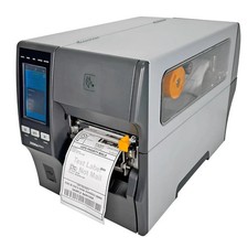 Zebra ZT411 Industrial Thermal Transfer Label Printer 300dpi Peel Rewind LAN USB picture