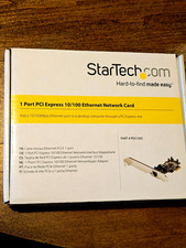 StarTech.com PEX100S PCIe 1-Port 10/100 Ethernet RJ-45 Network Card picture