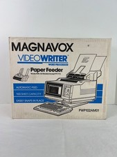 New in Box Magnavox Videowriter Word Processor Paper Feeder Vintage PWP102AM01 picture