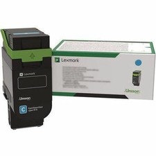 LEXMARK 75M1HC0 CYAN HIGH YIELD RETURN PROGRAM TONER CARTRIDGE picture