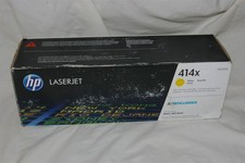 Genuine HP LaserJet 414X W2022X Yellow Toner Cartridge Sealed NEW picture
