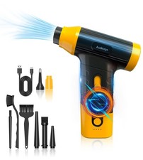 Powerful Cordless Electric Air Duster - Rechargeable, Lightweight, Eco-Friendly picture