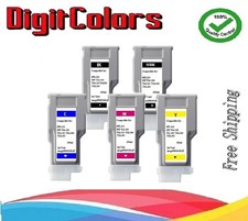 5 Pack PFI-320 Ink Cartridge tank For Canon iPF TM-200 TM-205 TM-300 TM-305 picture