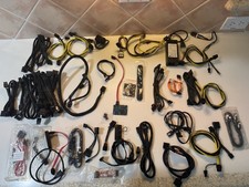 PC PSU & Modular Cable Lot – Power Supply Cables, PCIe, SATA, Riser Kit, Adapter picture
