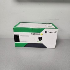 Lexmark 74C1HY0 Yellow High Yield Return Program Toner Cartridge picture